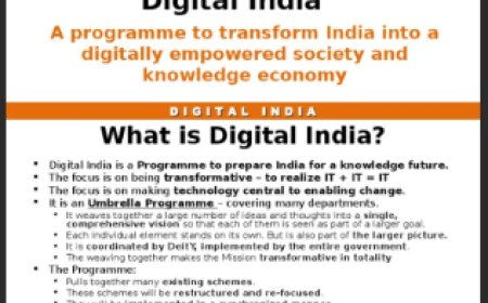 Digital India – Transforming India into a Digitally Empowered Society & Knowledge Economy