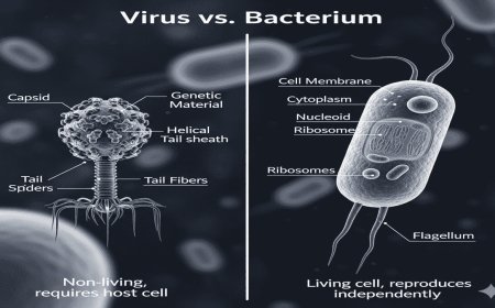 Viruses vs. Bacteria: Key Differences Explained