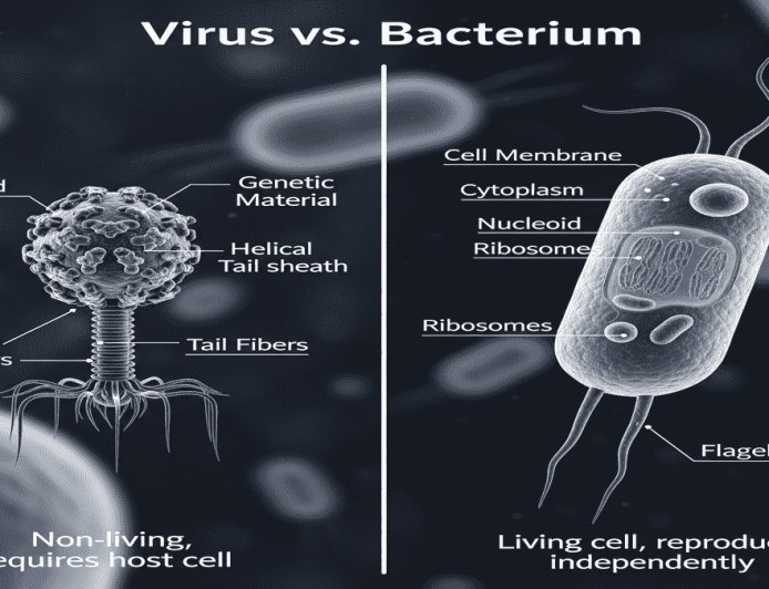 Viruses vs. Bacteria: Key Differences Explained