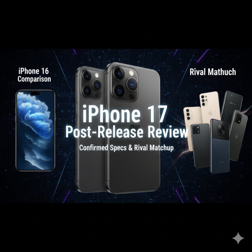 iPhone 17 Post-Release Review: Confirmed Specs, iPhone 16 Comparison & Rival Matchup