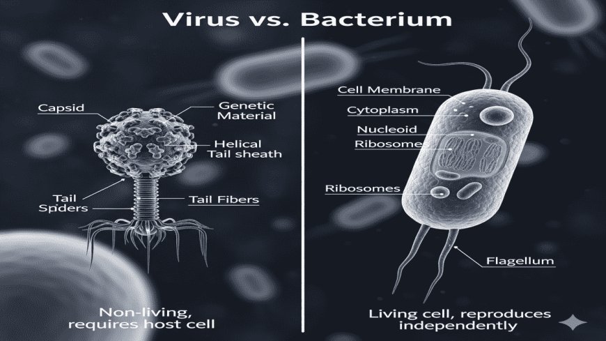 Viruses vs. Bacteria: Key Differences Explained