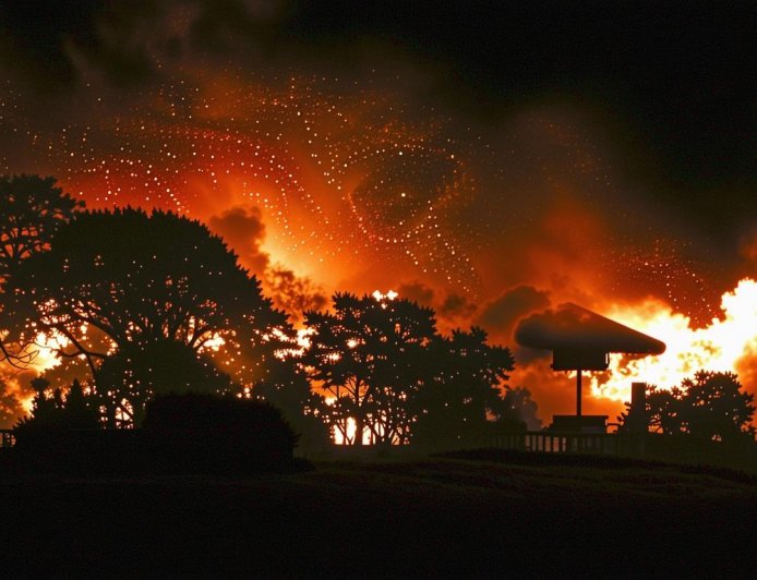 Inferno in Southwestern Japan Ravages 170 Homes, Triggers Mass Evacuations | TNNEWS