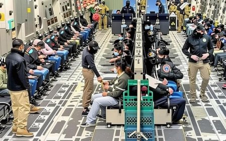 2009 முதல் 18,822 இந்தியர்கள் அமெரிக்காவில் இருந்து வெளியேற்றம்: 2025-ல் எண்ணிக்கை எவ்வளவு? | TNNEWS